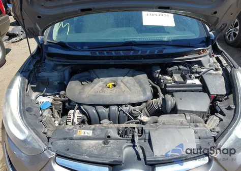 2015 Hyundai Elantra Se из США, поврежденный, VIN 5NPDH4AE0FH574847